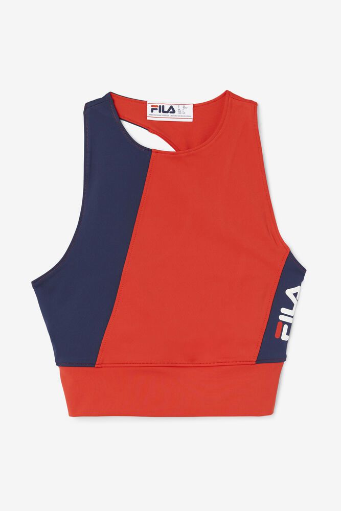 Fila Naisten Hihaton Paita Millie Punainen - HUSC-61975